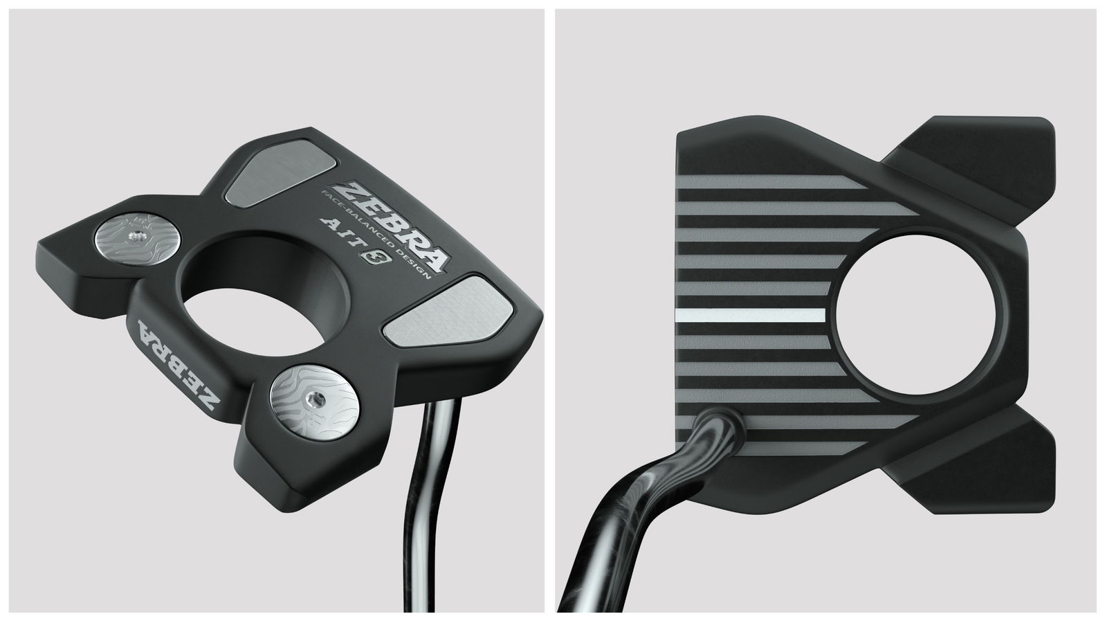 Start striping your putts with the all-new Zebra range